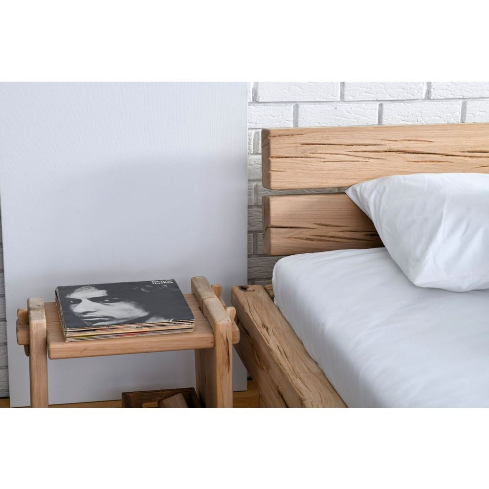 Krevet MALAK 8 160 x 200 cm hrast slika 9