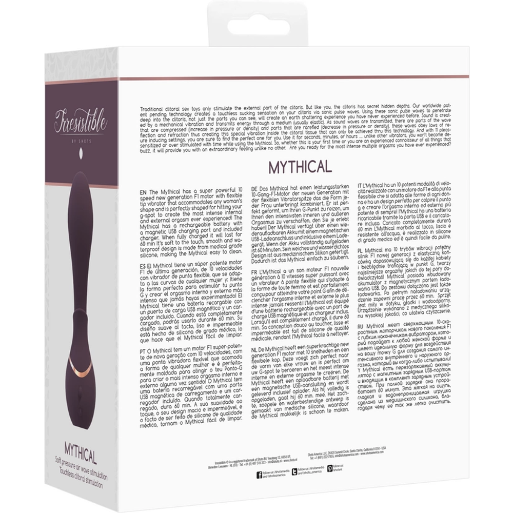 Irresistible by Shots Mythical - zračni pulsni vibrator slika 3