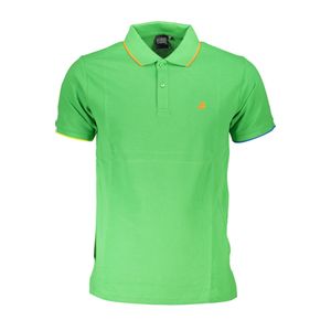 US GRAND POLO MEN'S GREEN SHORT SLEEVED POLO SHIRT