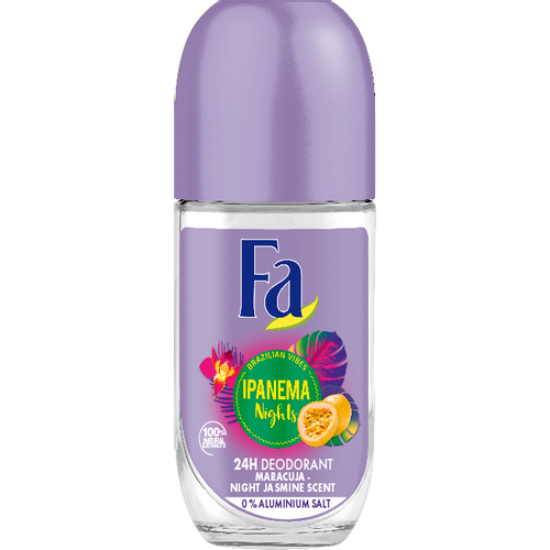 Fa roll-on dezodorans Brazilian Vibes Ipanema Nights 50 ml slika 1