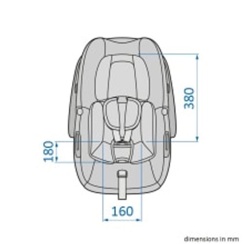 Maxi-Cosi Autosjedalica Pebble S - Tonal Graphite slika 17