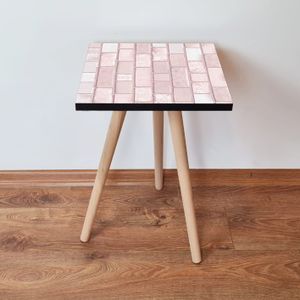 Pomoćni stolić Shp316 - Różne Boje: Roza, Bijela