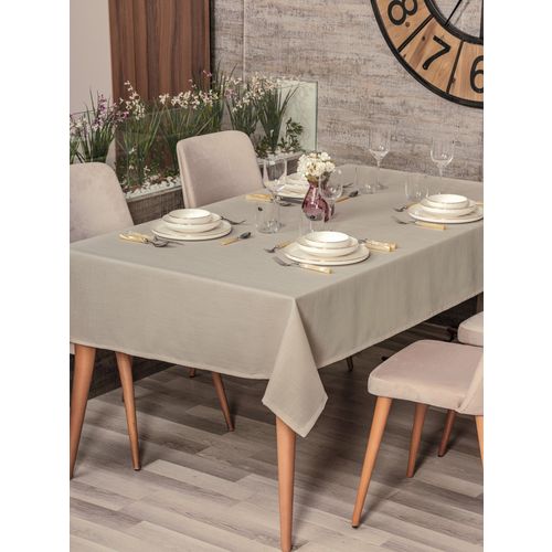 Plain 160 - Beige Beige Tablecloth slika 1