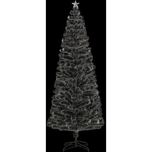 Umjetno božićno drvce sa stalkom LED 240 cm optička vlakna slika 10