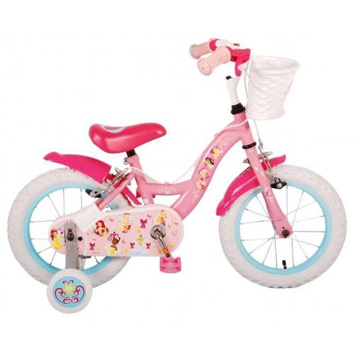 Dječji bicikl Disney Princess 14 inča Roza s dvije ručne kočnice slika 1