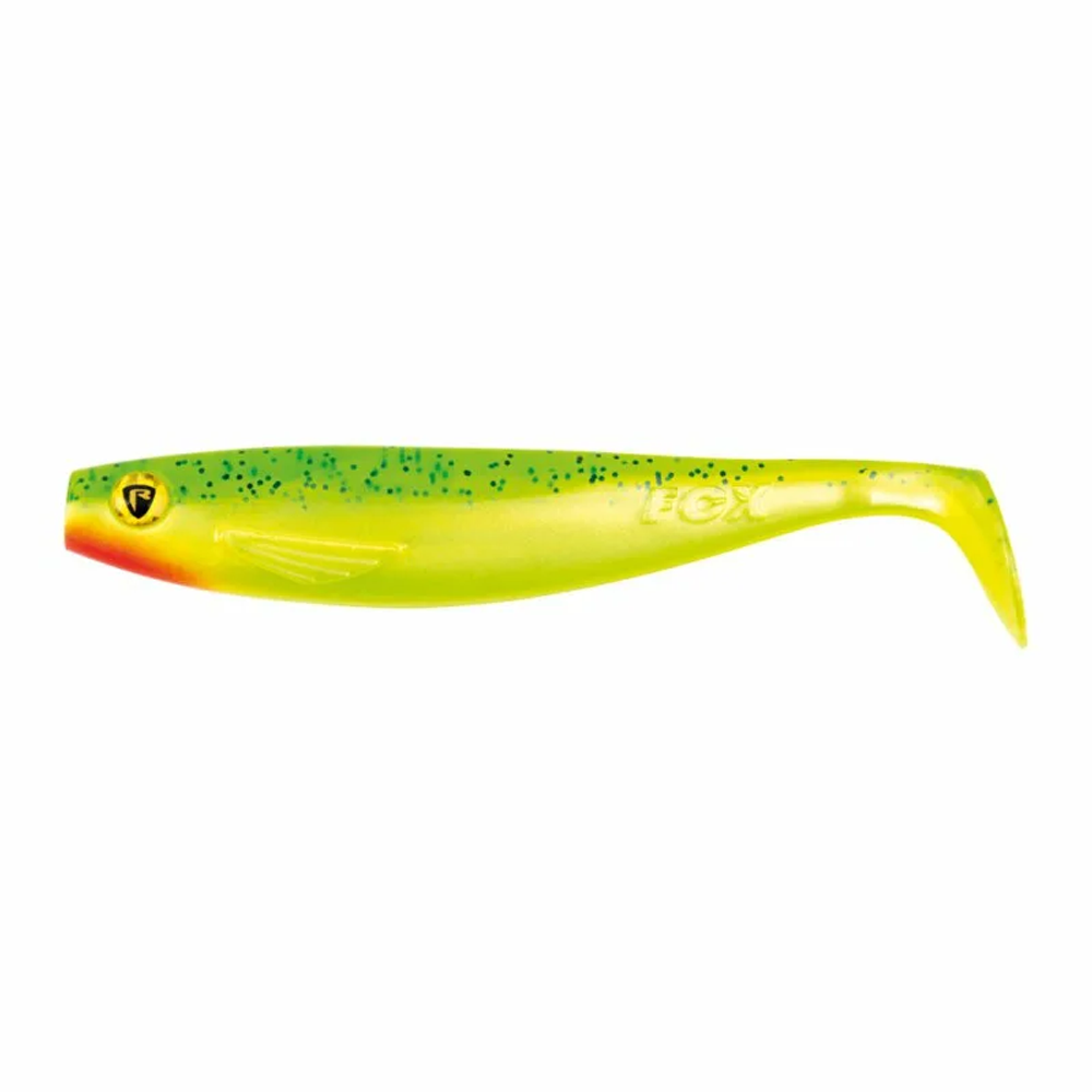 Fox silikonska varalica Rage Pro Shad 10cm UV Perch (NPS011) slika 1