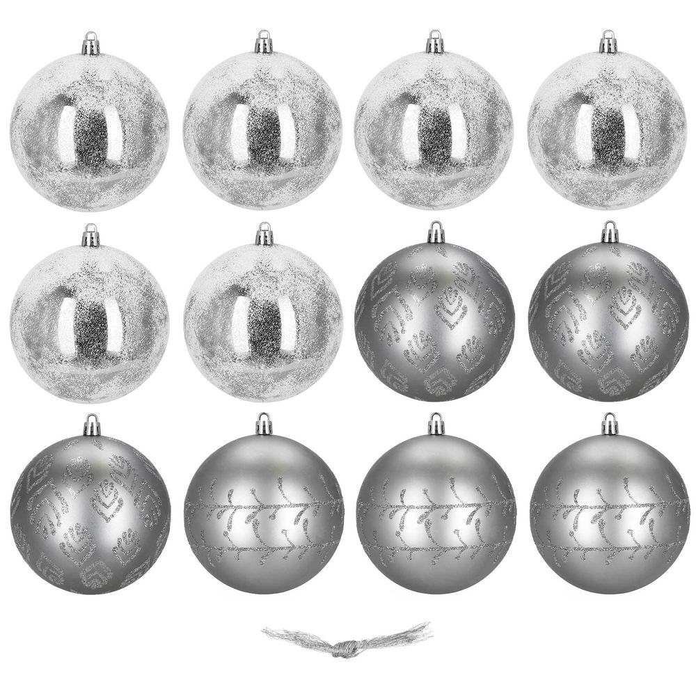 Ca1535 set božićnih kuglica 10 cm 12 kom. slika 3
