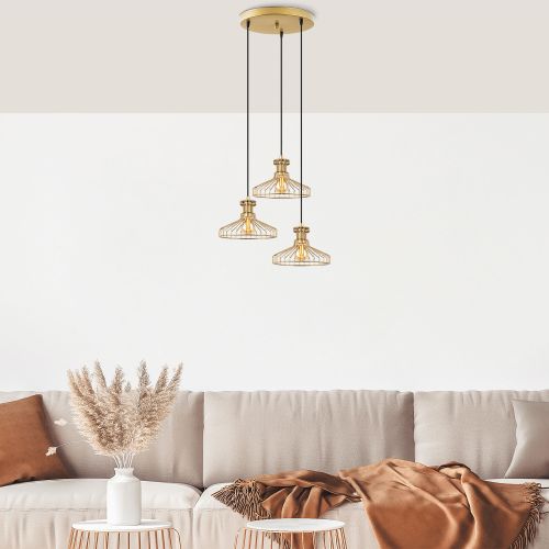 Events - 11241 Shiny Gold Chandelier slika 1