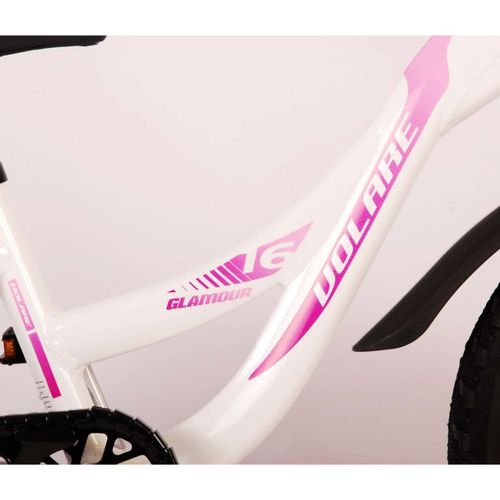 Dječji bicikl Volare Glamour 16" bijelo/rozi slika 7