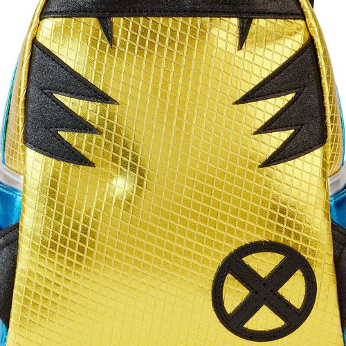 Loungefly Marvel X-Men Wolverine Cosplay Metallic backpack 26cm slika 5