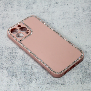 Torbica Frame Cirkon za iPhone 13 Pro Max 6.7 roze