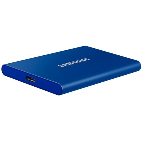 Samsung Eksterni SSD Portable T7 Touch 500GB plavi eksterni MU-PC500H slika 3