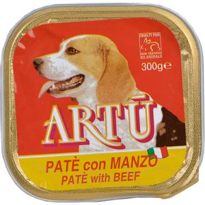 Artu 300 g Manzo (govedina - pašteta) aluminijska posudica hrana za pse