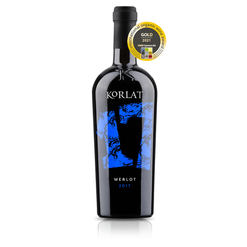 Korlat Merlot 2017., zaštićena oznaka izvornosti 0,75L slika 1