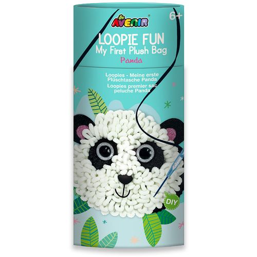 Loopie Fun moja prva plišana torba  - Panda D1 slika 1