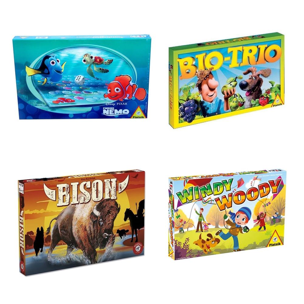 Društvene igre, 4 vrste: Nemo, Bison, Windy Woody, Bio-Trio slika 1