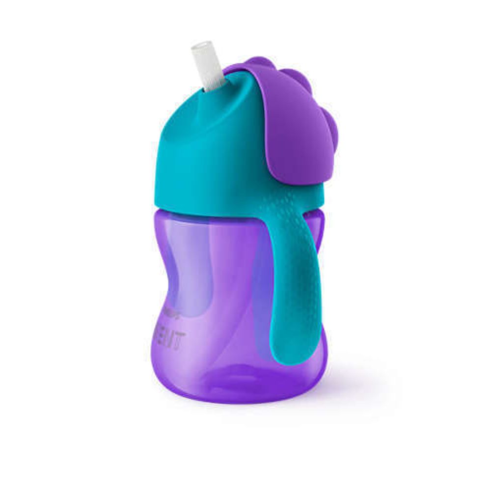 Šalica sa slamkom 200 ml za djevojčice slika 2