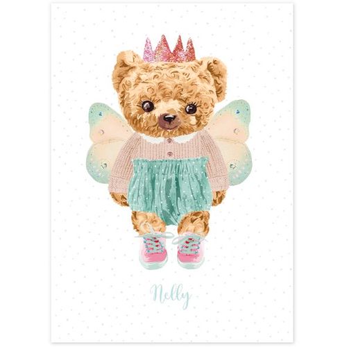 Ceba Baby plakat 30x40 cm Fluffy Puffy Nelly slika 1