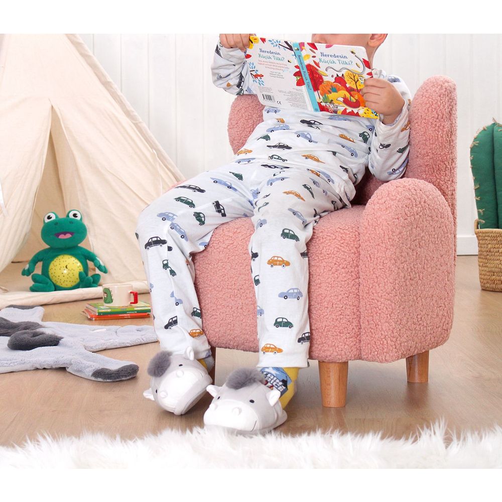Juano Teddy - Roze Dječija Stolica s Krilima slika 2