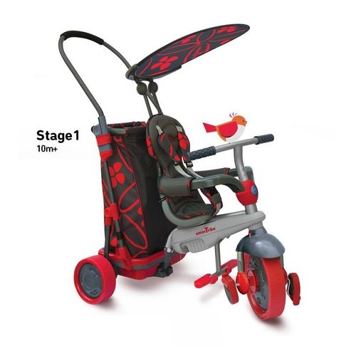 Smart Trike  Dečiji Tricikl Smart & Go Crveni slika 2