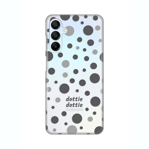 Torbica Silikonska Print Skin za Samsung A156B Galaxy A15 5G Dottie Dottie Gray slika 1