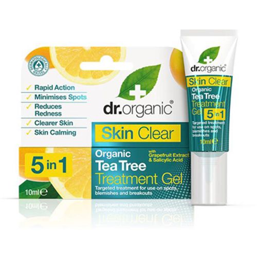  Dr. Organic Skin Clear 5 u 1 gel za akne 10ml slika 1