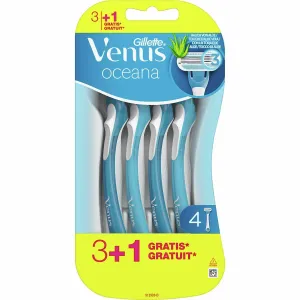 Gillette Venus Oceana ženski brijač 3 komada +1 gratis