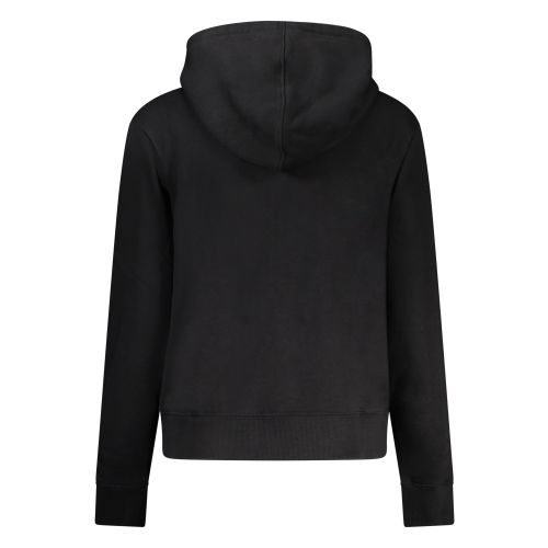 GUESS JEANS WOMEN'S ZIP-UP SWEATSHIRT BLACK slika 2