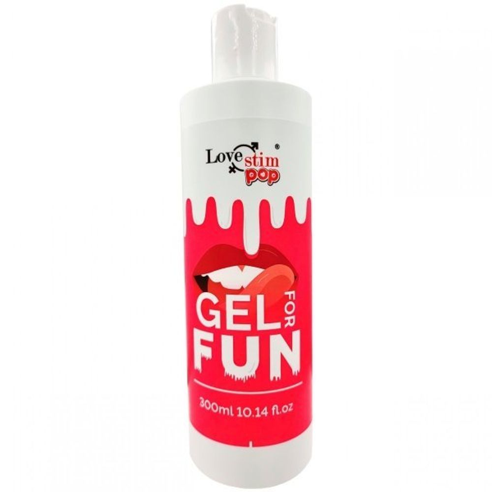 Gel za zabavu 2 u 1 lubrikant na bazi vode 300 ml Lovestim slika 1