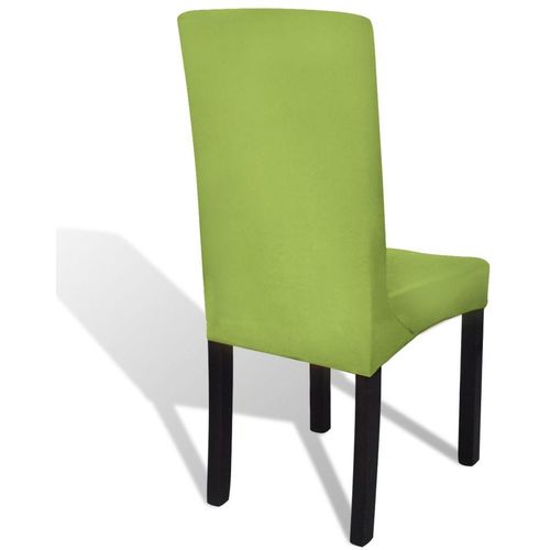 Rastezljive navlake za stolice 4 kom Zelena boja slika 3