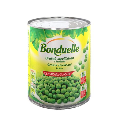 Bonduelle grašak konzerva 800g slika 1