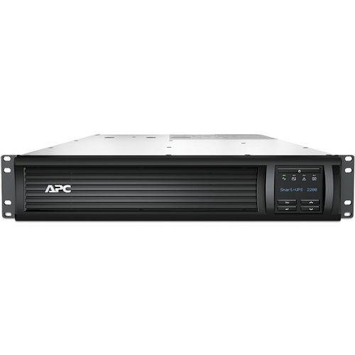 APC SMT2200RMI2UC APC Smart-UPS 2200VA, Line Interactive, Sine Wave, Rackmount 2U, 2200VA/1980W, 230V, AVR, 8x IEC C13, Battery Pack 10Ah (RBC43), SmartConnect Port + SmartSlot, Interface Ports USB and Serial (RJ45), LCD slika 1