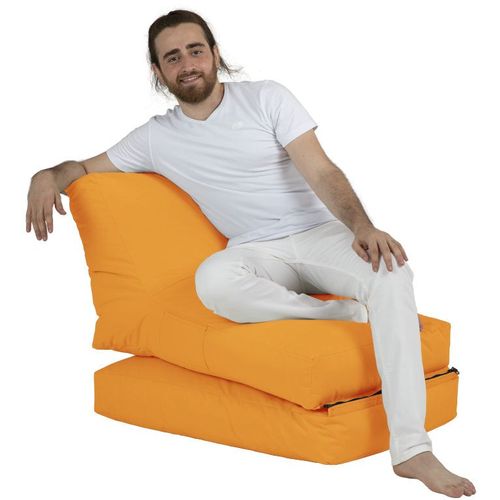 Atelier Del Sofa Vreća za sjedenje, Siesta Sofa Bed Pouf - Orange slika 11