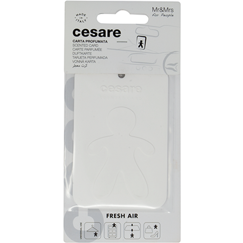 Cesare Card White Fresh Air, miris za automobile slika 1
