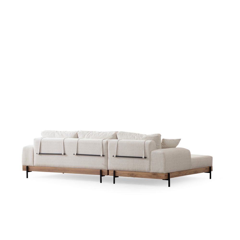 Ugaona garnitura Eti Oak Left - Bijela slika 9