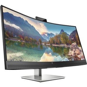 HP 40Z26AA 34" VA AG Curved Conferencing WQHD 3440x1440@75Hz, 21:9, 3000:1, 5ms, 400cd/m², 178°/178°, Camera 5MP, 4 USB-A 3.1, 1 USB-C 3.1, 1 HDMI 2.0, 1 DP 1.2, 1 RJ-45, 2x5 W, VESA 100x100mm, Height, Tilt, Black/Silver, 3yw, HP E34m G4