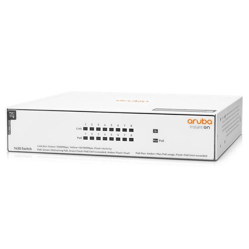 HPE SWITCH ARUBA INSTANT ON 1430 8G POE 64W slika 1