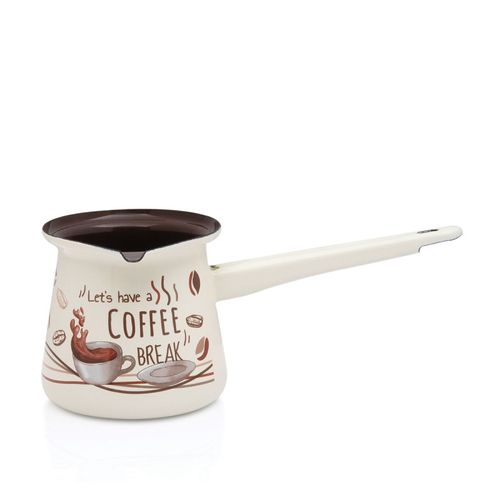 Metalac džezva s kljunom dekor coffe break 11cm / 0,70lit slika 1