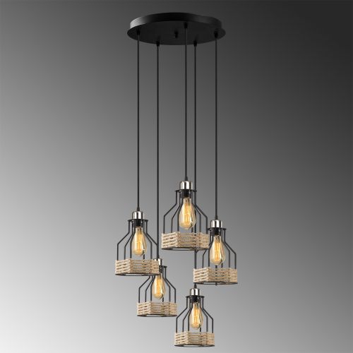 Fiko - 6576 Black Chandelier slika 4