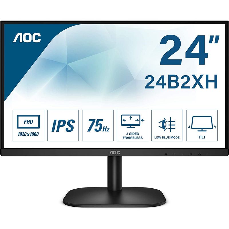 AOC Monitor AOC 24B2XH 23.8” IPS 75Hz image