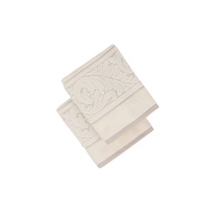 Sultan - Cream Cream Hand Towel Set (2 Pieces)