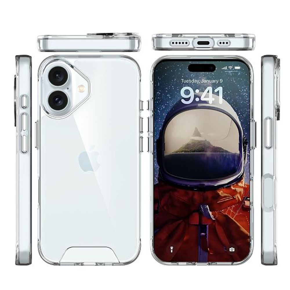 MM TPU IPHONE 17 PRO - DROP-PROOF LIGHT clear slika 2