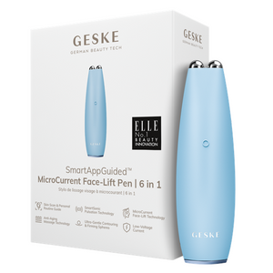 MicroCurrent Face-Lift Pen GESKE| 6 in 1 , aquamarine