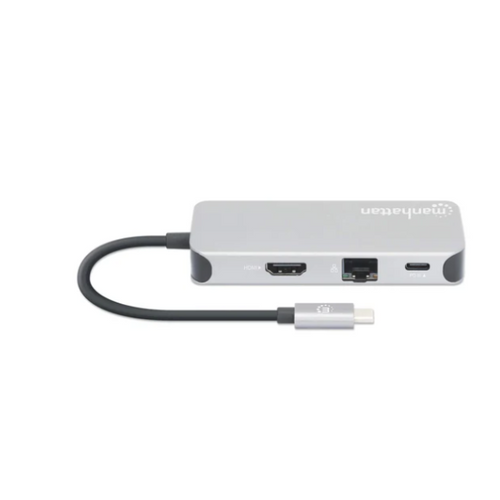 Docking station Manhattan 130615 8in1 USB-C - HDMI/3xUSB/CR/LAN/PD 100W slika 4