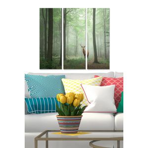 Dekorativna Slika od MDF-a u Više Boja (Set od 3 Komada) - MDF1060377443
