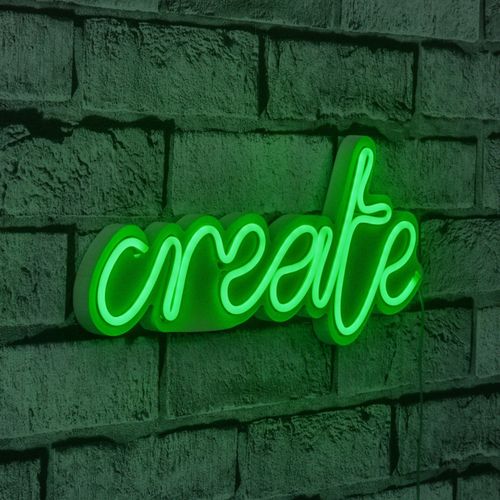 Wallity Ukrasna plastična LED rasvjeta, Create - Green slika 9
