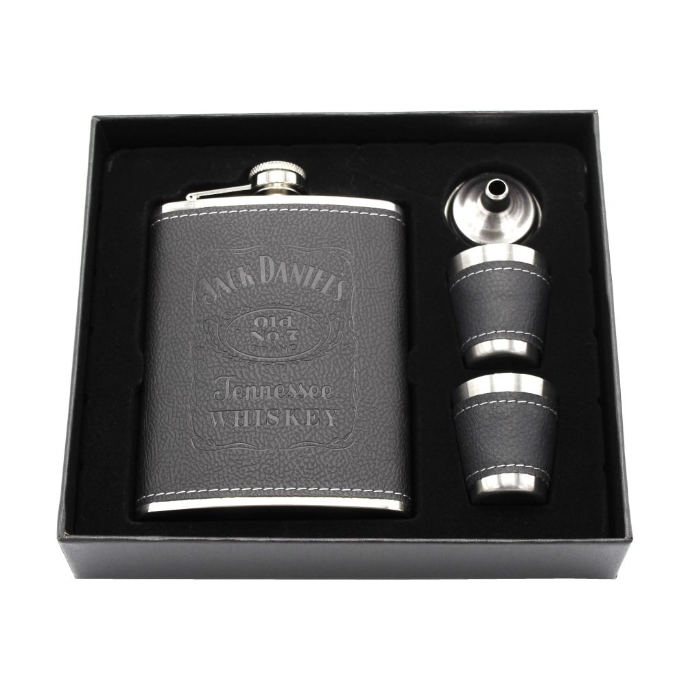 Poklon set ploska Jack Daniel's 240 ml, 2x čašice, lijevak, model: 913-1349 slika 1