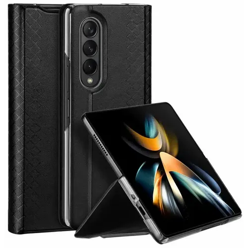 DUX DUCIS Bril - PU kožna torbica za Samsung Galaxy Z Fold4 5G crna slika 1