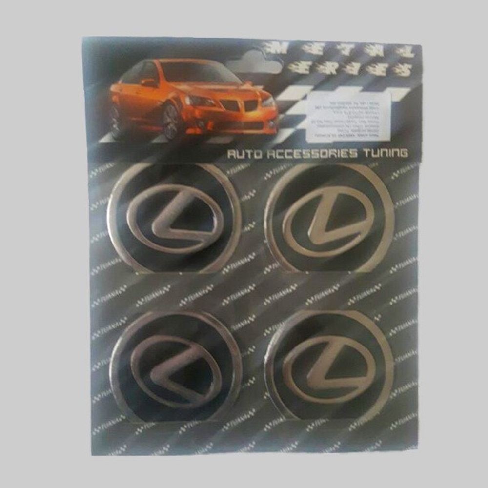 Amblemi Silikonski Crni 4/1 Fi60Mm Lexus slika 1