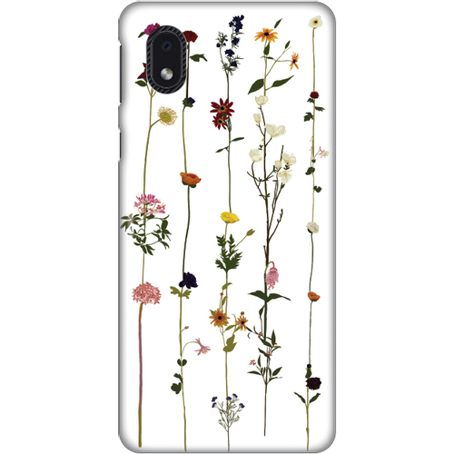 Torbica Silikonska Print Skin za Samsung A013F Galaxy A01 Core Flower slika 1